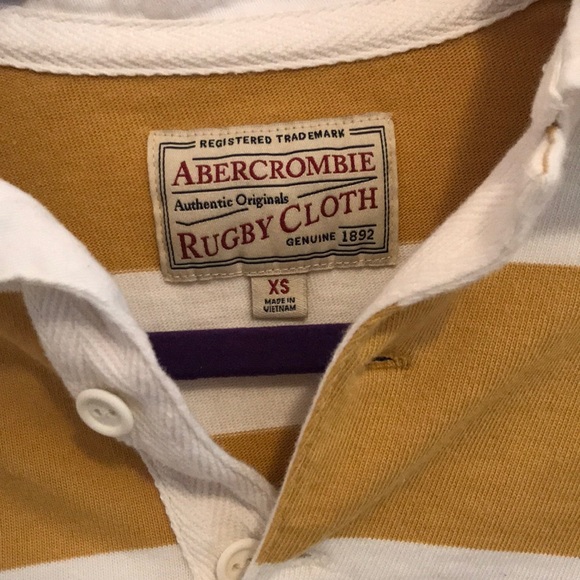 Authentic Original Abercrombie Rugby Crop Top - Picture 4 of 4